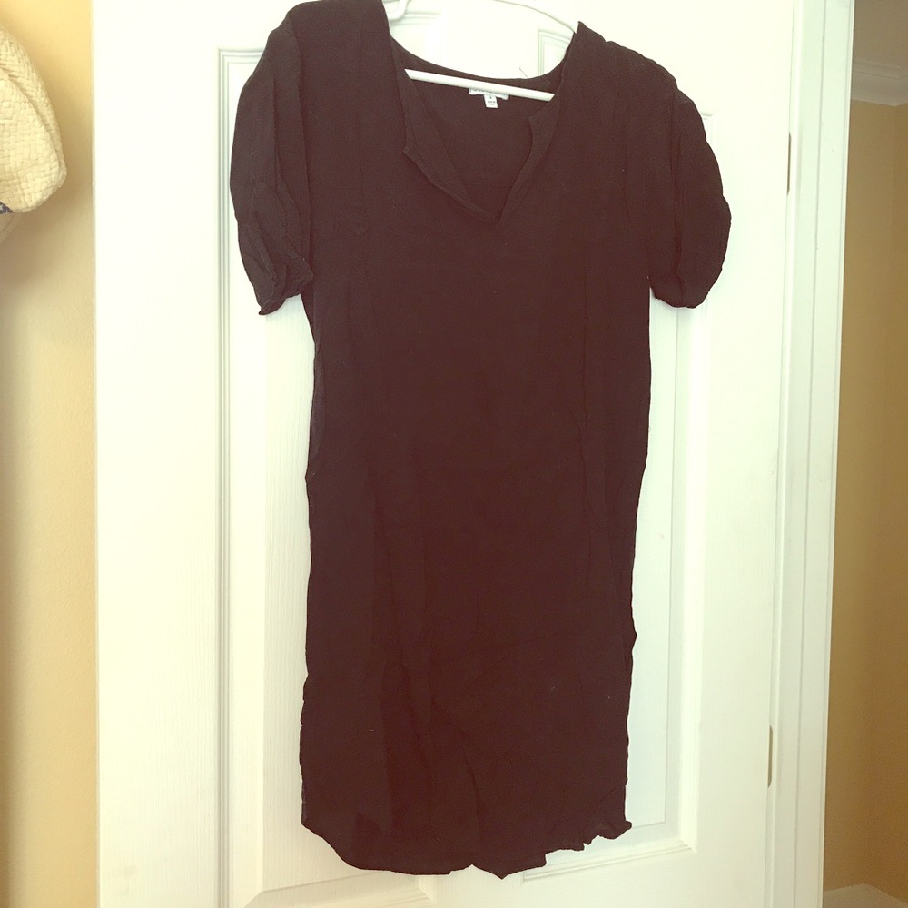 Black tee shirt dress